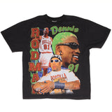 Bootleg Tee Shirt Nba Dennis Rodman Chicago Bulls Rodzilla Size XL Single Stitch