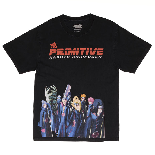 Vintage Primitive Naruto Shippuden 2007 Tee Shirt Size Small