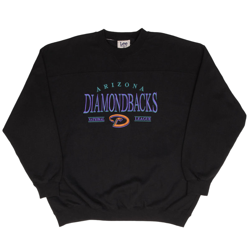 Vintage Mlb Arizona Diamondbacks Embroidered Sweatshirt 1990S Size 2XL