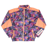 Vintage Reebok Purple Windbreaker Jacket 1990S Size Small Deadstock