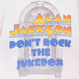 Vintage Alan Jackson Don't Rock The Jukebox Tee Shirt 1993 Medium Made In USA With Single Stitch Sleeves