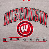 Vintage Ncaa Wisconsin Madison Badgers Embroidered Sweatshirt 1990S Size Xl