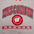 Vintage Ncaa Wisconsin Madison Badgers Embroidered Sweatshirt 1990S Size Xl