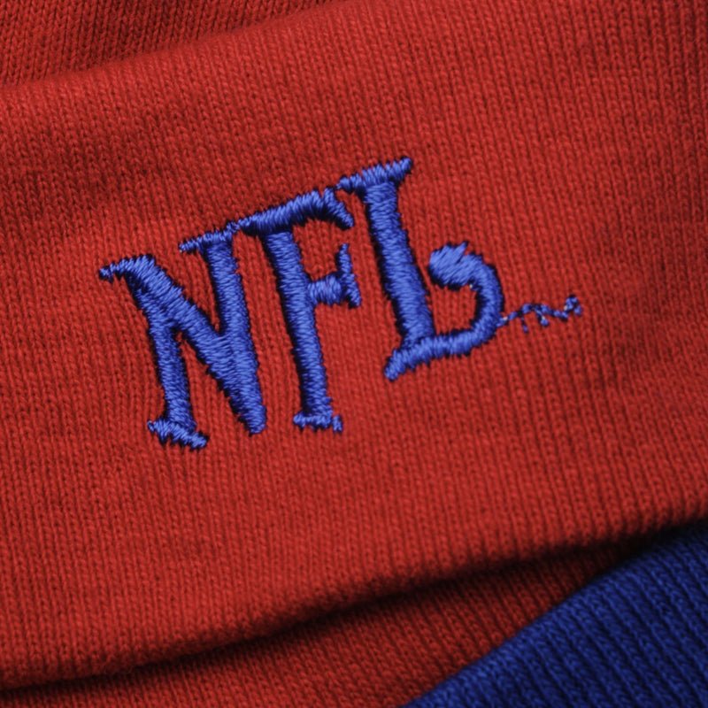 Vintage NFL NY Giants Turtle Neck Sweatshirt Size Large 1990S Made In USA