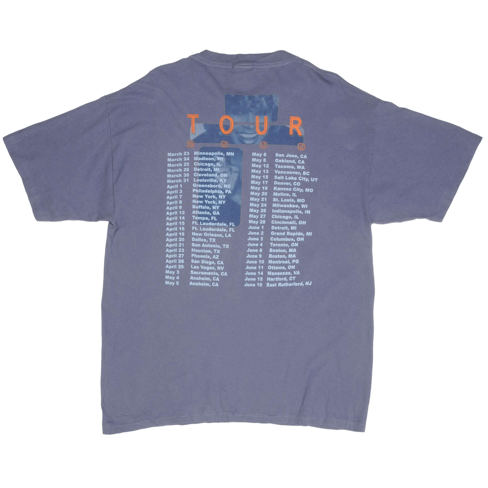 2000 Tina shops Tour Tshirt