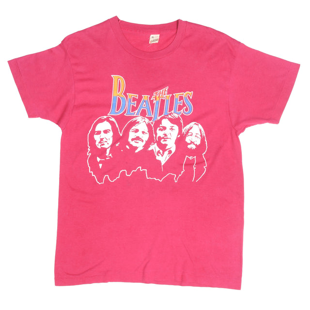 Music Vintage The Beatles Tee Shirt Size Medium 1980s Made in USA