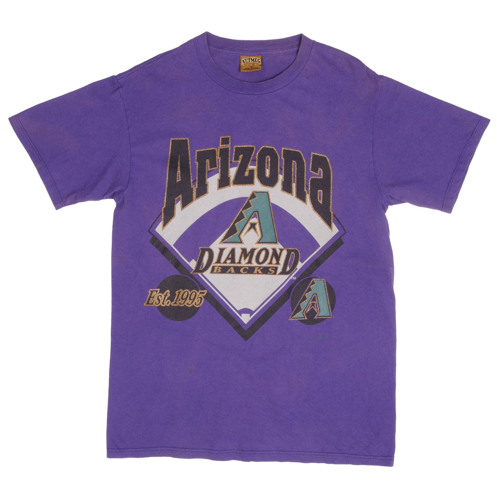 Sports / College Vintage MLB Arizona Diamondbacks 1995 Nutmeg Tee Shirt Medium Made in USA