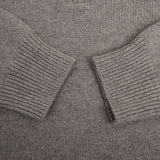 Polo Ralph Lauren Grey Knit Quarter 1/4 Zip Sweater Size Small