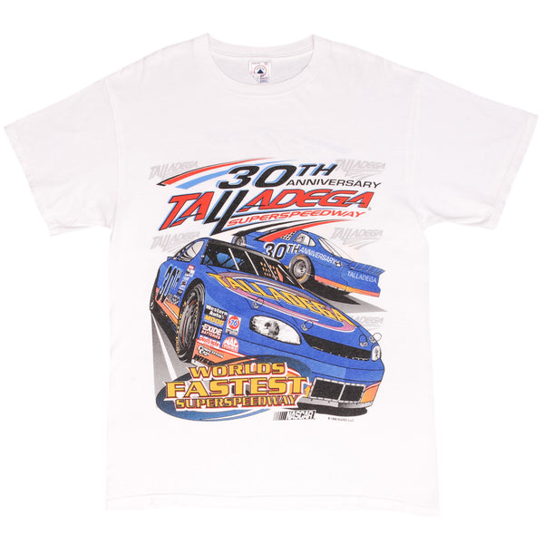 VINTAGE NASCAR TALLADEGA SPEEDWAY 30TH ANNIVERSARY 1999 TEE SHIRT MEDIUM