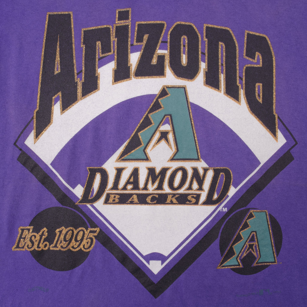 Sports / College Vintage MLB Arizona Diamondbacks 1995 Nutmeg Tee Shirt Medium Made in USA