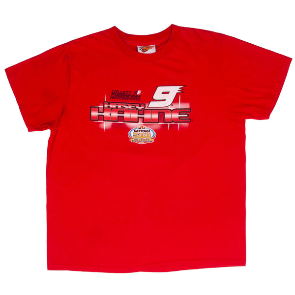 Vintage Nascar Kasey Kahne Budweiser 2000S Tee Shirt Size Large