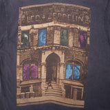 Vintage Led Zeppelin Physical Graffiti Tee Shirt 1980S Size Medium Made In USA With Single Stitch Sleeves.