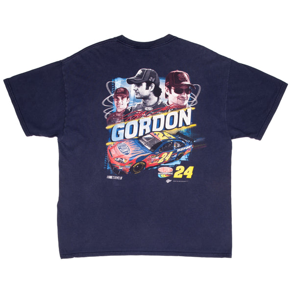 Vintage Nascar Jeff Gordon Dupont Dayton 500 2008 Tee Shirt Size XL