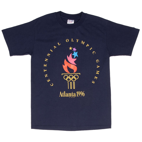 Vintage Champion Atlanta Olympic Games 1996 Tee Shirt Size Medium