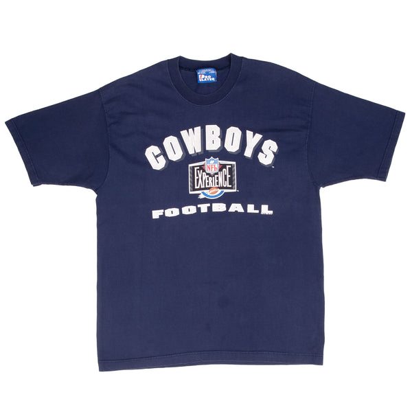 Vintage Nfl Dallas Cowboys Experience 1995 Tee Shirt Size XL Made In Usa