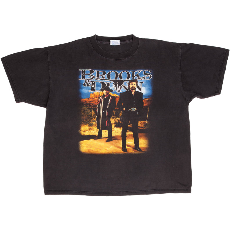 Vintage Brooks And Dunn 1990S Tee Shirt Size XL