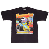 Vintage Nascar Flemington Speedway 1996 Tee Shirt Size Large Made In Usa With Single Stitch Sleeves