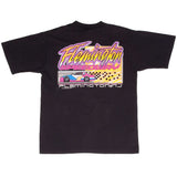 Vintage Nascar Flemington Speedway 1996 Tee Shirt Size Large Made In Usa With Single Stitch Sleeves