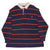 Polo Ralph Lauren Blue & Red Striped Rugby Polo Shirt Size 3XL Big