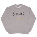 Vintage NFL Pittsburgh Steelers AFC Champions 1995 Embroidered Sweatshirt Large Made In USA