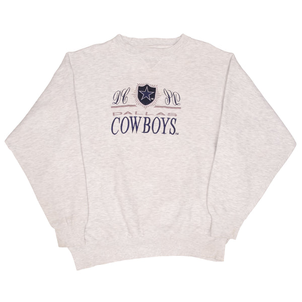 Vintage Nfl Dallas Cowboys Embroidered Sweatshirt 1990S Size XL