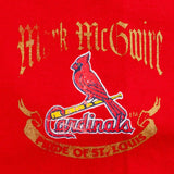 Vintage Mlb St Louis Cardinals Mark Mcgwire Home Run Record 1998 Tee Shirt Medium