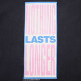 Vintage Energizer Bunny Nothing Lasts Longer 1991 Advertisement Tee Shirt Size Small With Single Stitch Sleeves