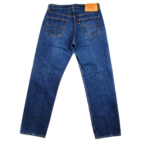 JEANS VINTAGE LEVIS 501 TALLA 33X30 W33 L30 FABRICADO EN EE. UU.