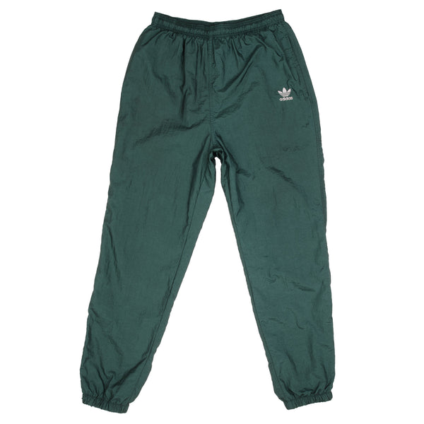Vintage Adidas Pine Green Nylon Track Pants 1990S Size Large