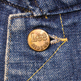 VINTAGE LEE JEANS 101J JACKET 1960s SIZE 46 MADE IN USA