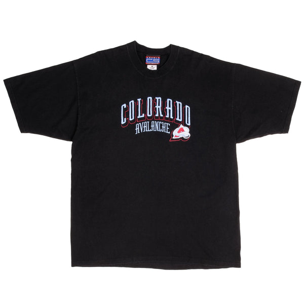 Vintage NHL Colorado Avalanche 1990S Tee Shirt Size XL 