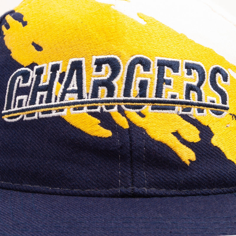 Vintage Nfl San Diego Chargers All Over Print 1990S Snap Back Logo Athletic Cap