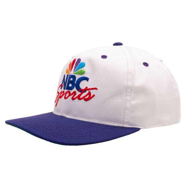 Vintage Nbc Sports 1990S White Snap Back Cap