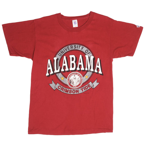 Vintage Nfl Crimson Tide University of Alabama 1990S Tee Shirt Size Large 