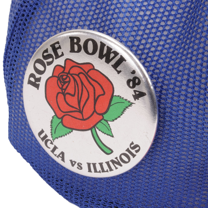 Vintage University Of Illinois Illini Vs Ucla Bruins 1984 At Rose Bowl Cap With Pin