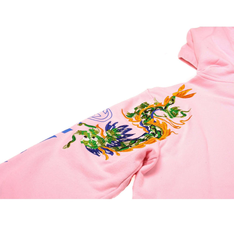 Gucci pink dragon hoodie sale