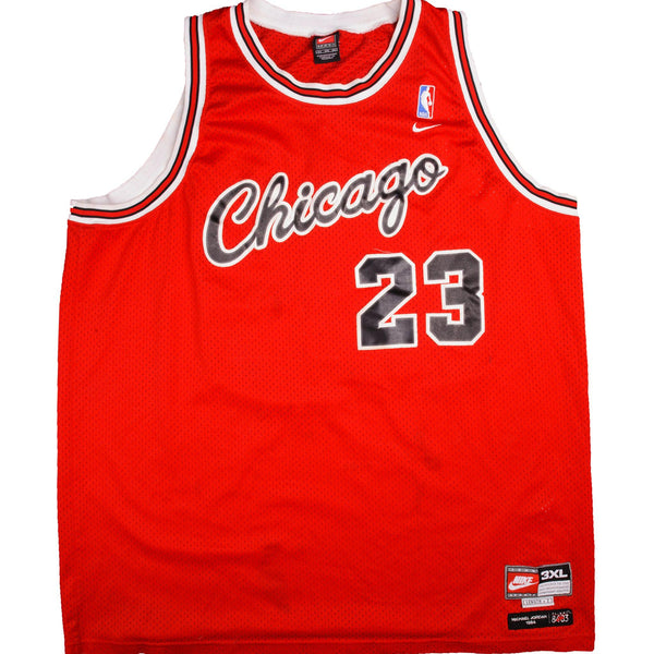 Vintage Nike Team NBA Chicago Bulls Michael Jordan #23 Jersey Size 3XL. 1984