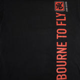 Vintage Wwe Evan Bourne To Fly 2008 Wrestling Tee Shirt Size Large