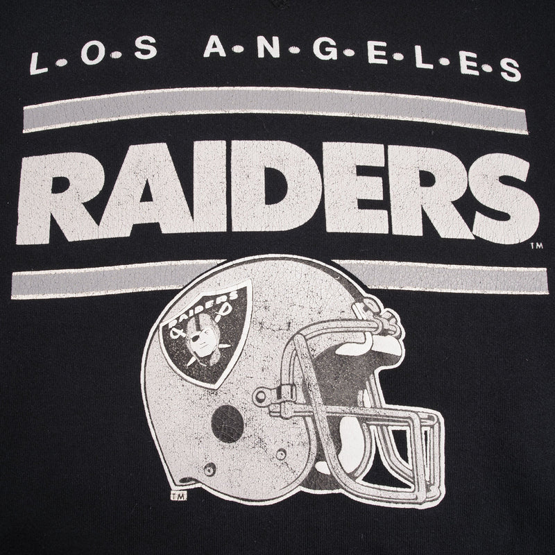 Vintage Nfl Los Angeles Raiders Champion 1990S Sweatshirt Size Large Made In USA