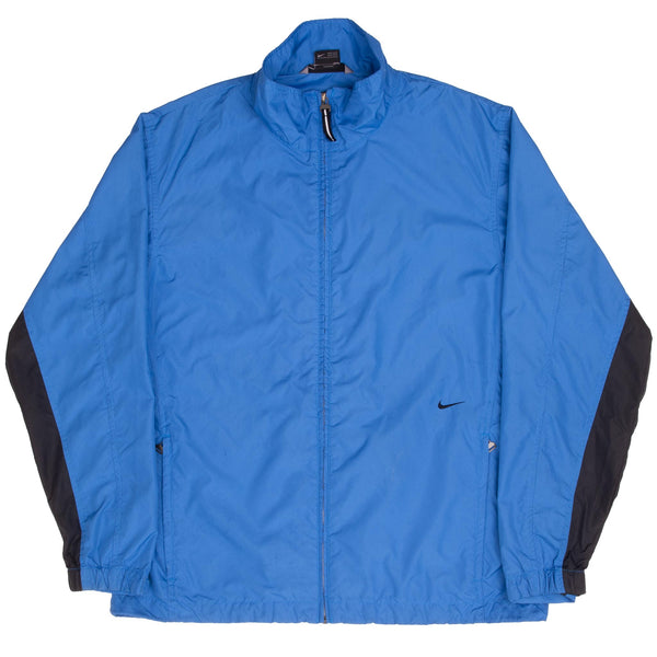 Vintage Nike Classic Blue Windbreaker Jacket 2000S Size Medium