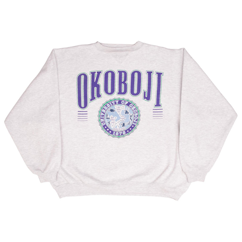 Vintage University Of Okoboji 1990S Sweatshirt Size XL