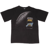 Vintage NFL Jacksonville Jaguars Banned Logo Tee Shirt 1993 Medium Made In Usa With Single Stitch Sleeves