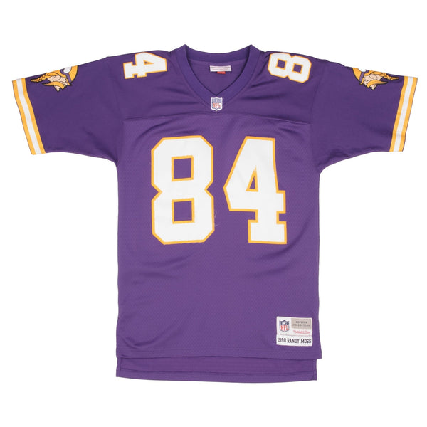 Vintage NFL Minnesota Vikings Randy Moss #84 Mitchell & Ness Replica Collection Jersey 1998 Size Small