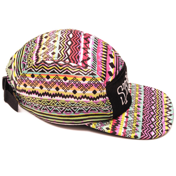 Vintage Stussy Multicolors 5 Panels Cap Funky Fresh !!