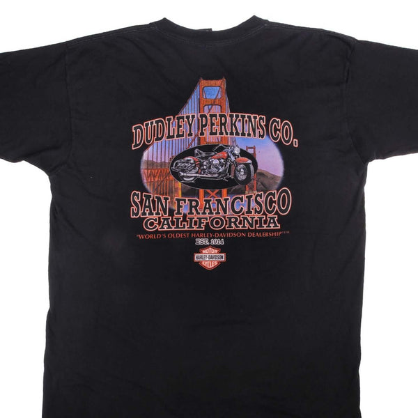 CAMISETA VINTAGE HARLEY DAVIDSON SAN FRANCISCO CALIFORNIA 1996 XL FABRICADA EN EE. UU.