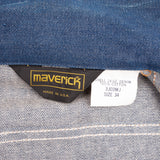 Vintage Maverick Blue Bell Denim Jacket 3J03Mj 1980S Size 34 Made In Usa Deadstock. NOS