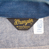 Vintage Wrangler No Fault Denim Jacket 1960S Size 42 Long Made In Usa 136 MJ