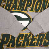 Vintage Nfl Green Bay Packers Nfc Champions 1997 Sweatshirt Size Large Youth (14/16) Made In USA