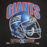 Vintage NFL New York Giants Tee Shirt 1992 Size Large Made In USA With Single Stitch Sleeves