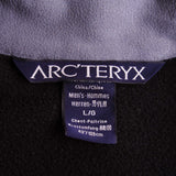 Black Arc'teryx Waterproof Fleece Jacket Size L